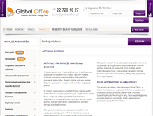 Tablet Screenshot of globaloffice.pl